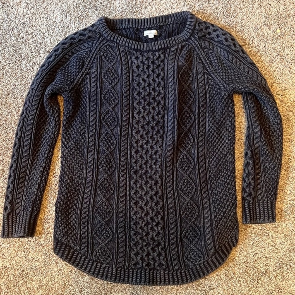 LL Bean Signature Cotton Fisherman Tunic
Sweater, navy, size M